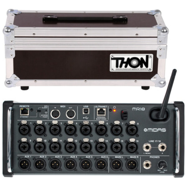 Midas MR 18 Thon Case Bundle Midas MR 18 Thon Case Bundle
