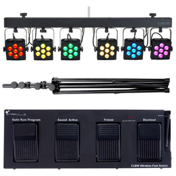 Stairville CLB5 6P RGB WW Compact Bundle