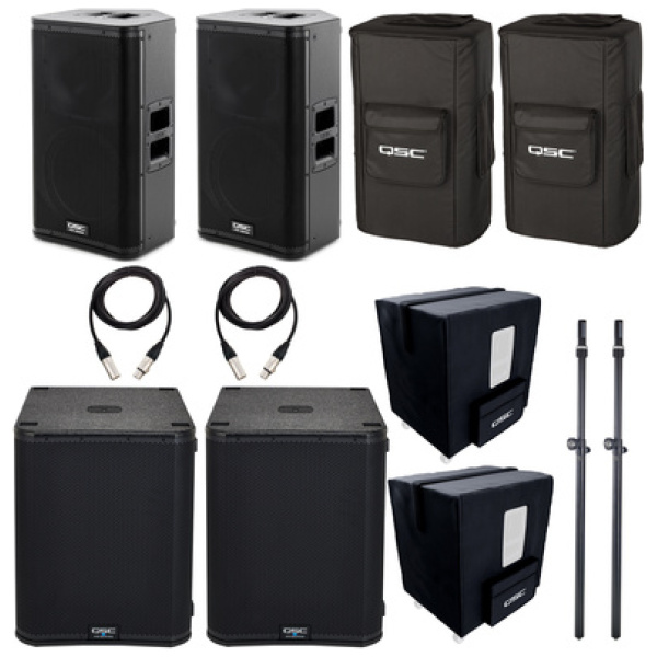 QSC KW122/KS118 Power Bundle