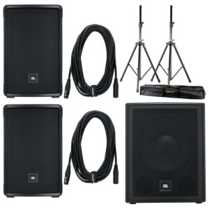 JBL IRX 112bt/115s Basis Bundle