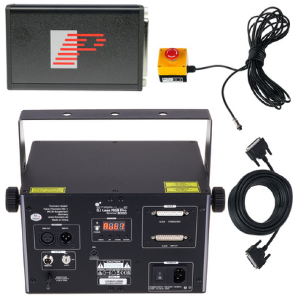 Stairville DJ Lase RGB Pro 3000 Bundle